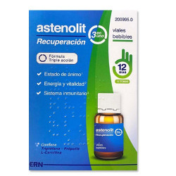 Astenolit recuperacion 3 en 1 viales bebibles 12uds - Farmacia en Casa Online
