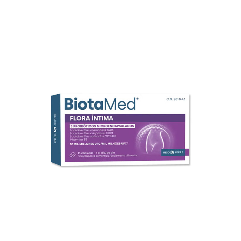 BiotaMed Flora Intima 15Caps - Farmacia en Casa Online