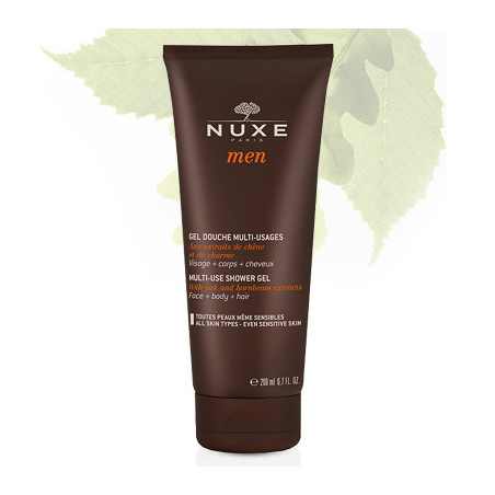 Nuxe Men gel de ducha multiusos rostro-cuerpo-cabello 200ml