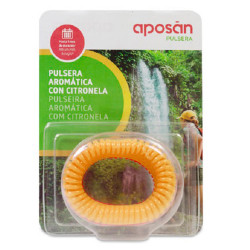 Aposan Pulsera Aromatica con Citronela Muelle Naranja 3Uds - Farmacia en Casa Online