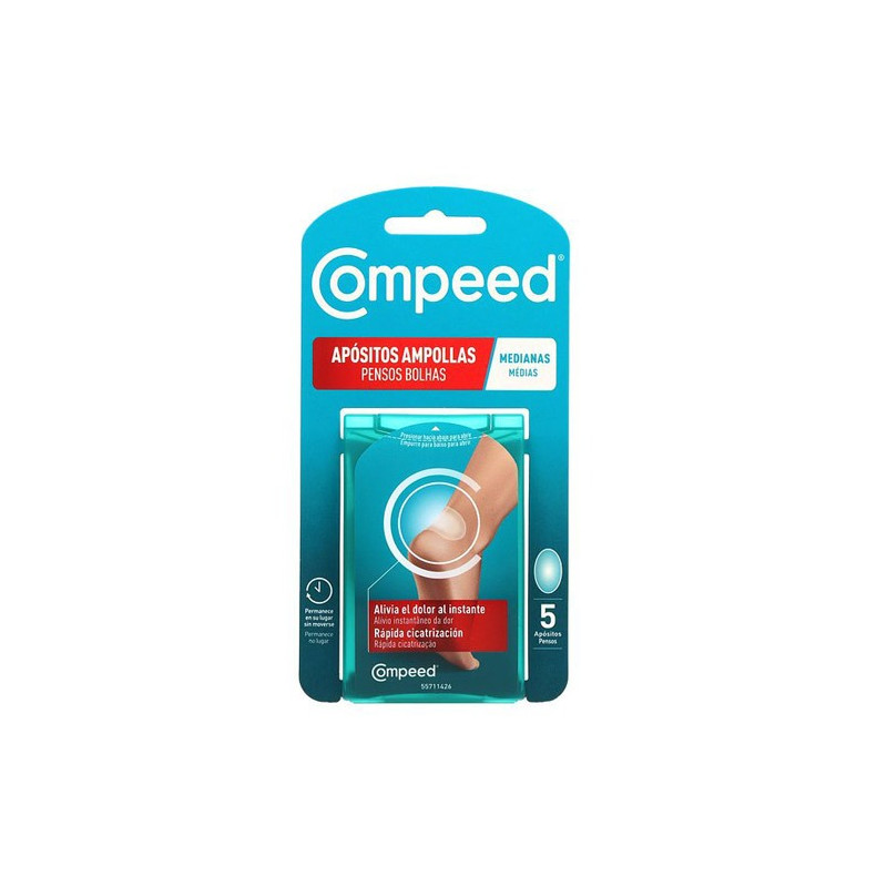 Compeed Ampollas Hidrocoloide T- Med 5Uds - Farmacia en Casa Online