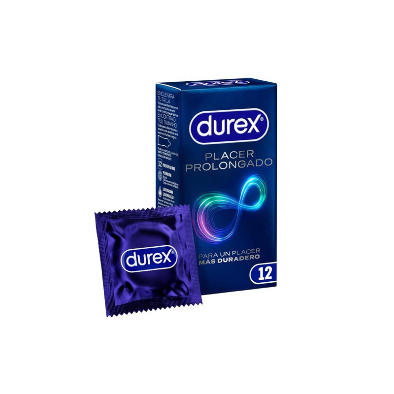 Durex Preservativo Placer Prolongado 12Uds - Farmacia en Casa Online