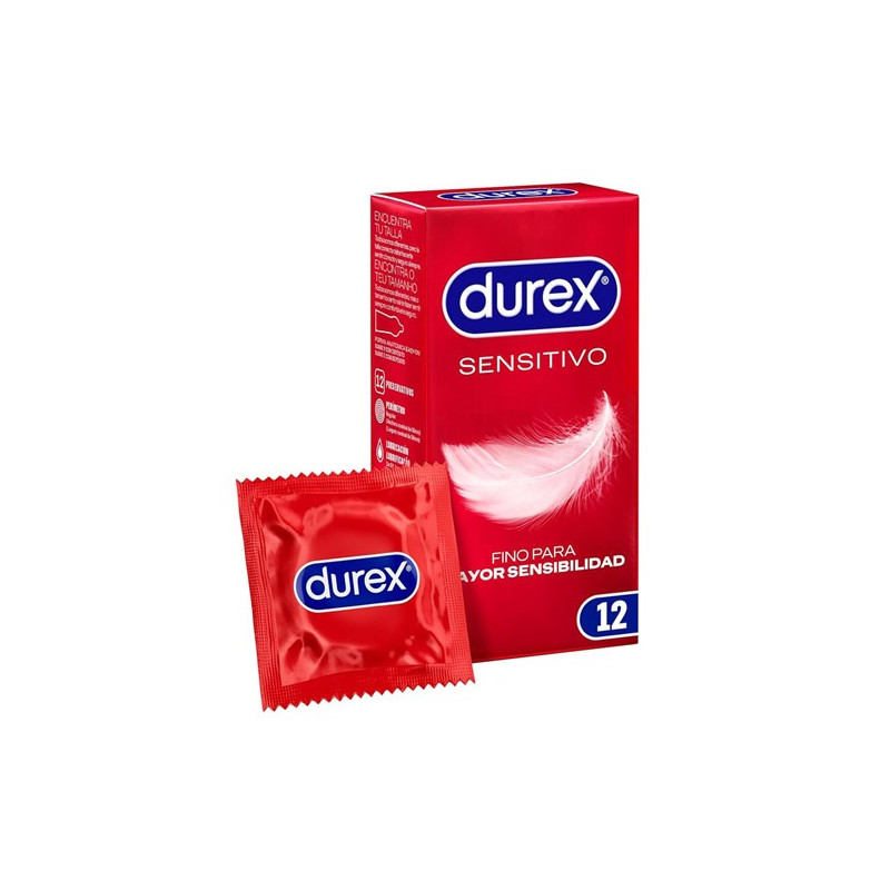 Durex Preservativo Sensitivo Suave 12Uds - Farmacia en Casa Online