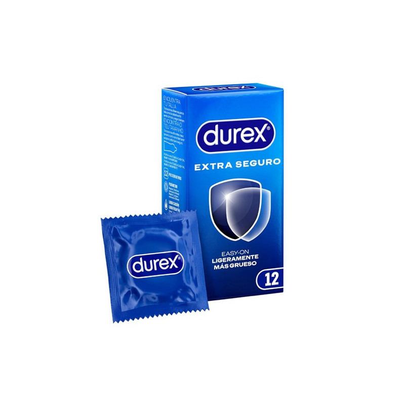 Preservativo Durex Extra Seguro 12Uds - Farmacia en Casa Online