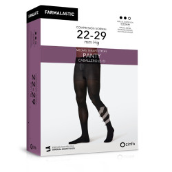 Farmalastic Panty Caballero Compresion Normal Negro T-Med - Farmacia en Casa Online
