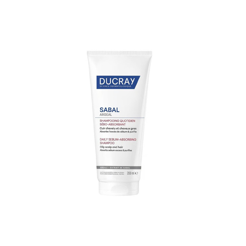 Ducray Sabal Argeal Champu Seboabsorbente 200ml - Farmacia en Casa Online