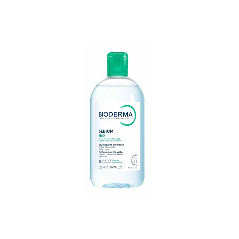 Bioderma Sebium H2o Solución Micelar Piel Mixta-Grasa 500ml - Farmacia en Casa Online