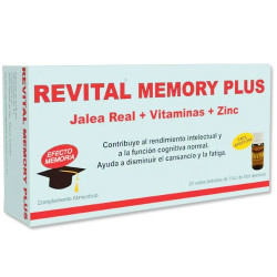 Revital Memory Plus Bebibles 20Uds - Farmacia en Casa Online