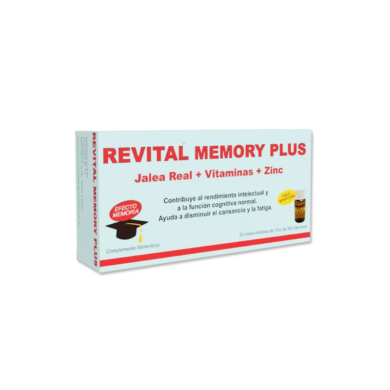 Revital Memory Plus Bebibles 20Uds - Farmacia en Casa Online