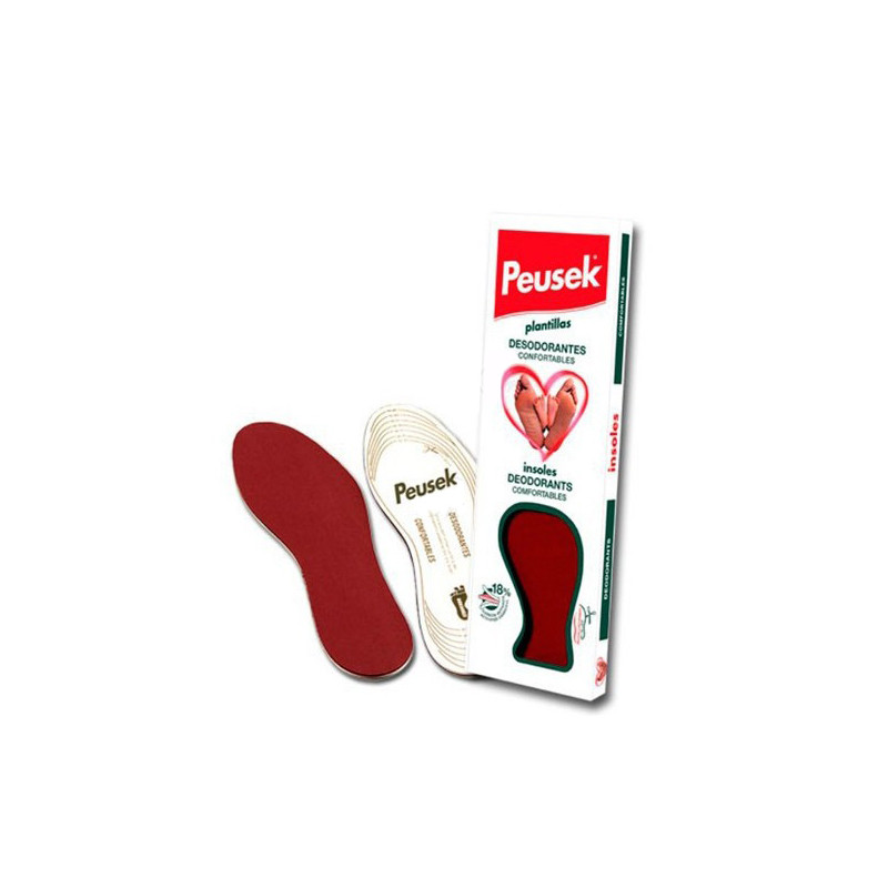 Peusek Plantillas Carbon Activado 18% - Farmacia en Casa Online