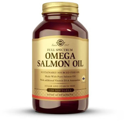 Solgar Full Spectrum Omega Salmon Oil 120Caps Blandas - Farmacia en Casa Online