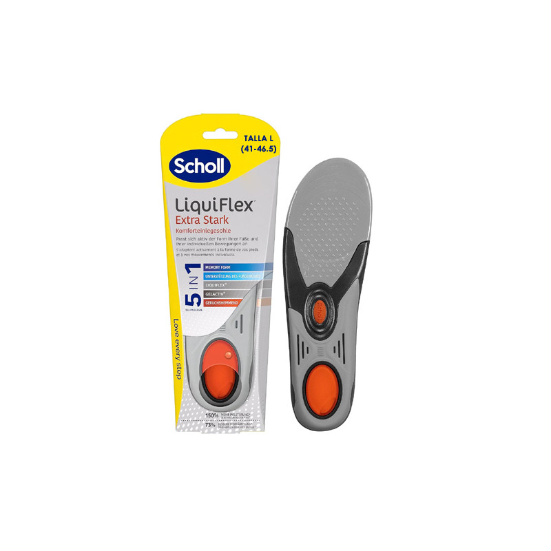 Scholl Liquiflex Soporte Extra Plantilla Talla L 2 Uds - Farmacia en Casa Online