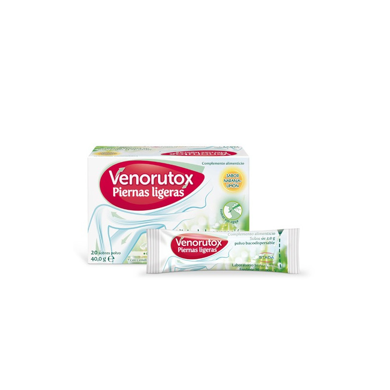 Venorutox Piernas ligeras 20 Sobres + Masajeador