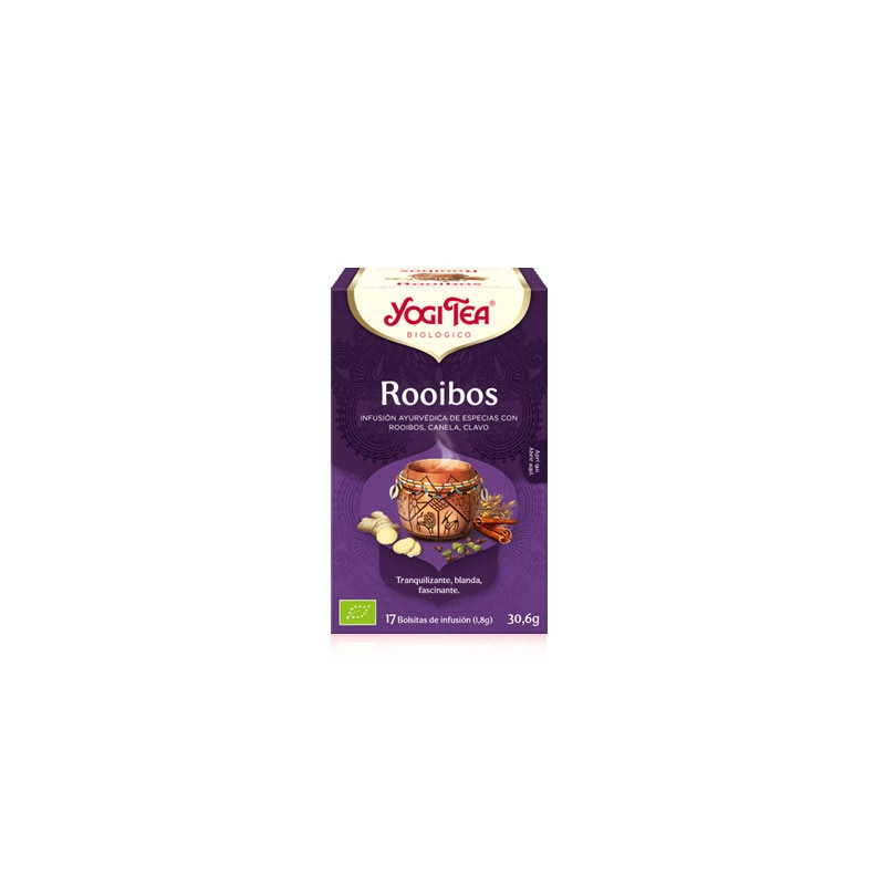 Yogi Tea Rooibos Infusion Rooibos Canela y Clavo 17Uds - Farmacia en Casa Online