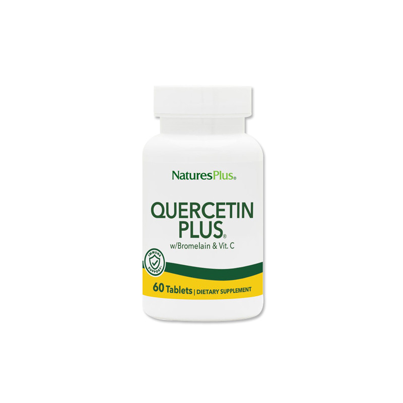 Natures Plus Quercetin Plus Nutricion Deportistas 60Comp - Farmacia en Casa Online