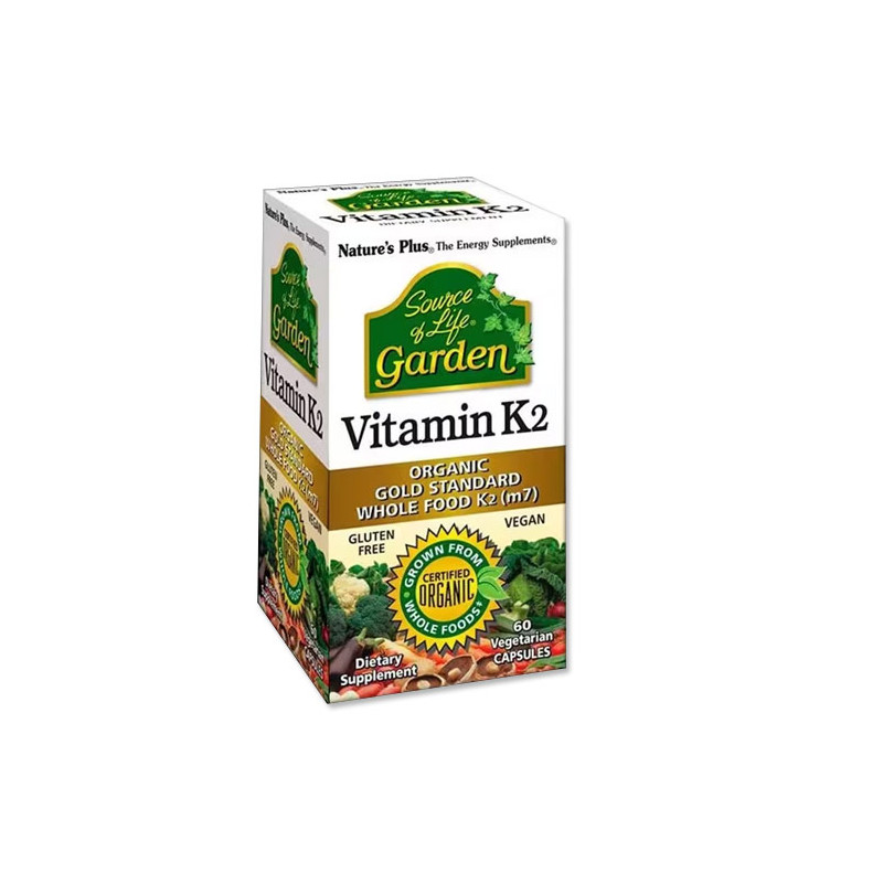 Natures Plus Vitamina K2 Garden 60Caps - Farmacia en Casa Online