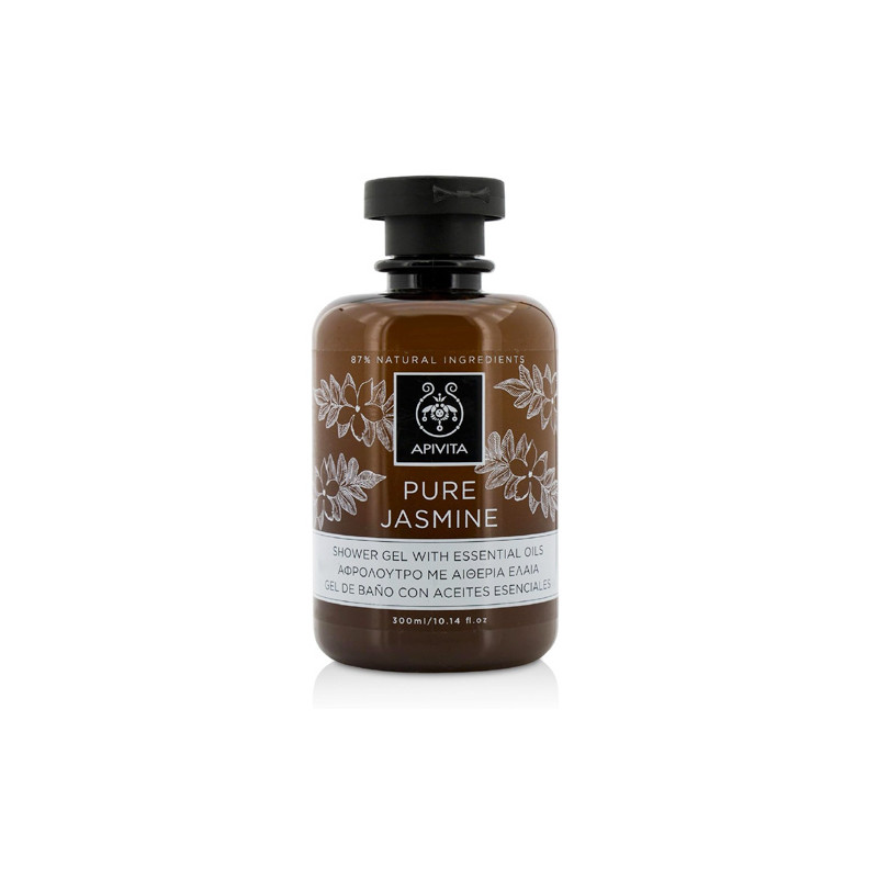 Apivita Pure Jasmine Gel de Baño con Aceites Esenciales 300ml - Farmacia en Casa Online