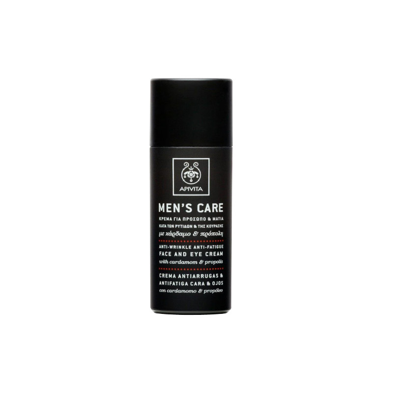 Apivita Mens Care Crema Antiarrugas Cara y Ojos 50ml - Farmacia en Casa Online