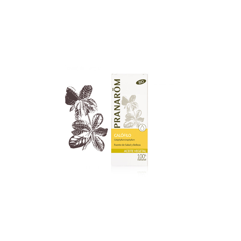 Pranarom aceite vegetal calofilo bio 50ml - Farmacia en Casa Online