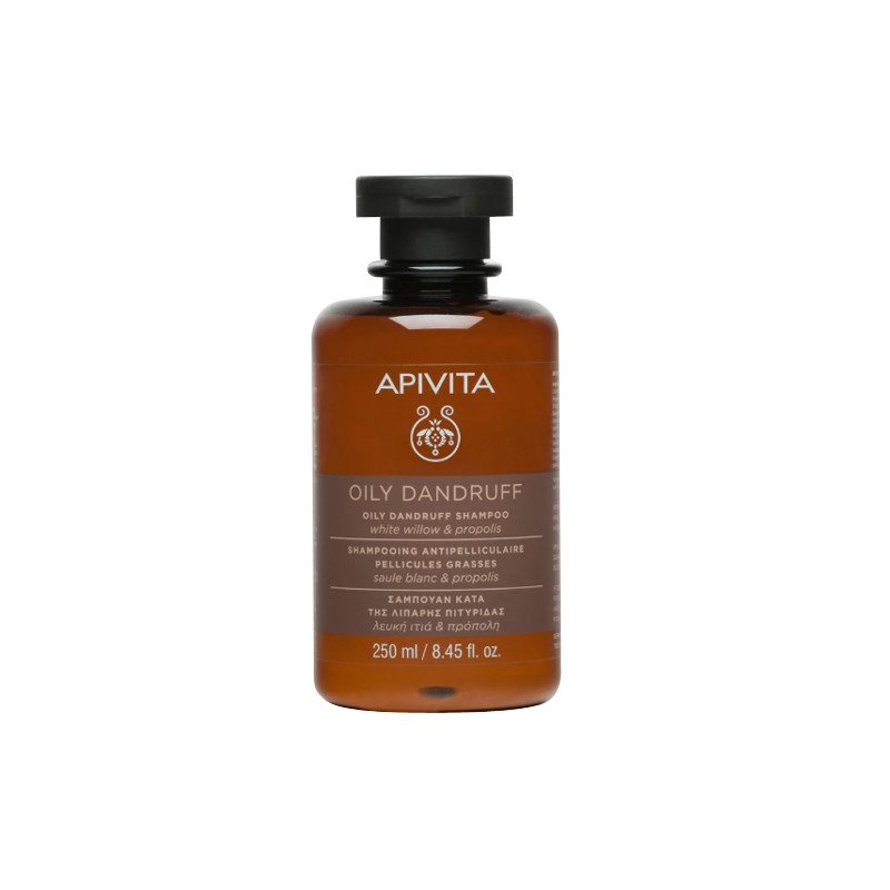 Apivita Champu Anticaspa Cabello Graso Sauce y Propoleo 250ml - Farmacia en Casa Online
