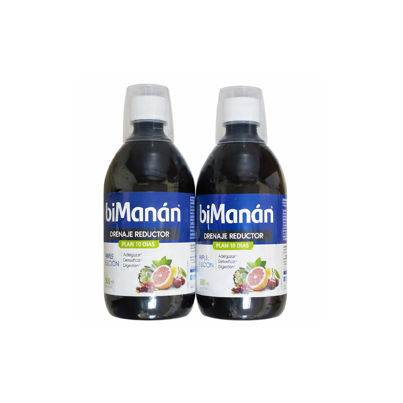 Bimanan Drenaje Reductor Plan 10 Dias Duplo 2x500ml - Farmacia en Casa Online