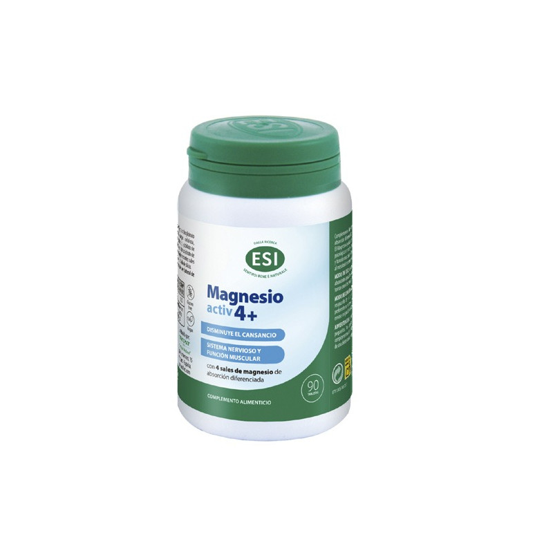 ESI Magnesio Activ 4+ 90Comp - Farmacia en Casa Online