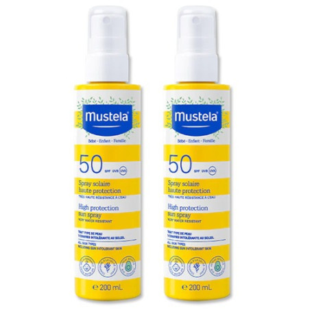 Mustela Solar Spray Spf50 Duplo 2x200ml - Farmacia en Casa Online