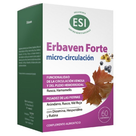 ESI Erbaven Forte Micro-Circulacion 60Comp - Farmacia en Casa Online