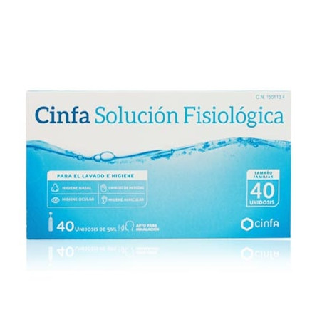 Cinfa Solución Fisiologica 40 Unidosis