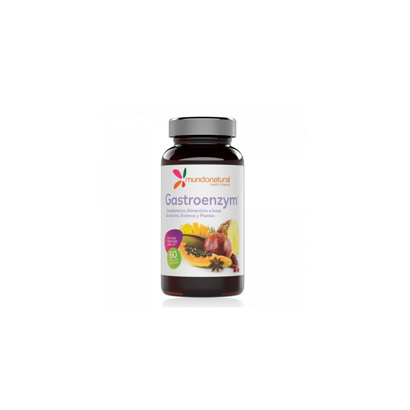 Mundonatural gastroenzym 60caps- Farmacia en Casa Online