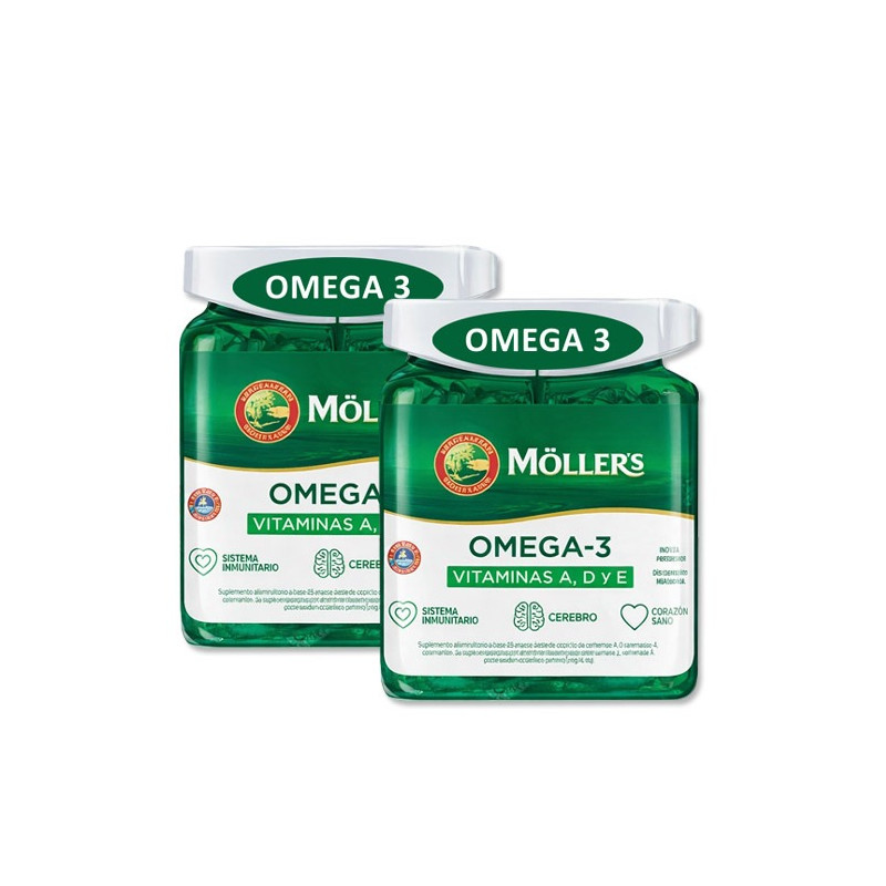Mollers Omega-3 Duplo 2x112Caps - Farmacia en Casa Online