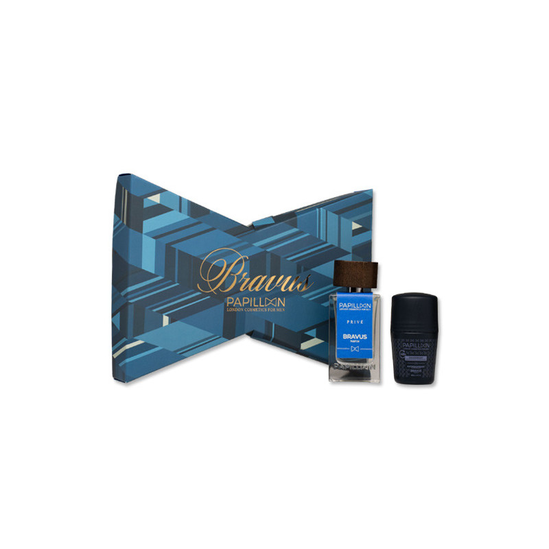 Papillon Prive Bravus Perfume Hombre 50ml + Desodorante 50ml - Farmacia en Casa Online