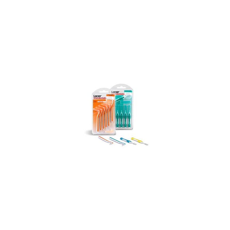 Lacer Cepillo interdental extrafino suave angular 6 ds
