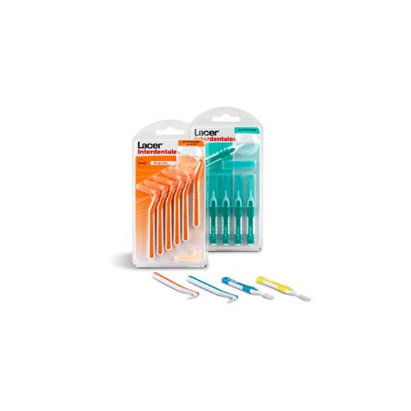 Lacer Cepillo interdental extrafino suave angular 6 ds