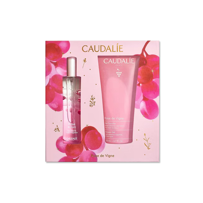 Caudalie Rose de Vigne Agua Refrescante 50ml + Gel de Ducha 200ml - Farmacia en Casa Online