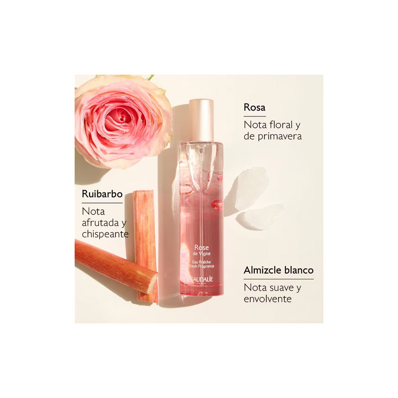 Caudalie Rose de Vigne Agua Refrescante 50ml + Gel de Ducha 200ml - Farmacia en Casa Online