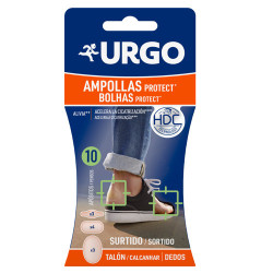 Urgo Ampollas Protect Surtido Apositos Talon Dedos 10Uds