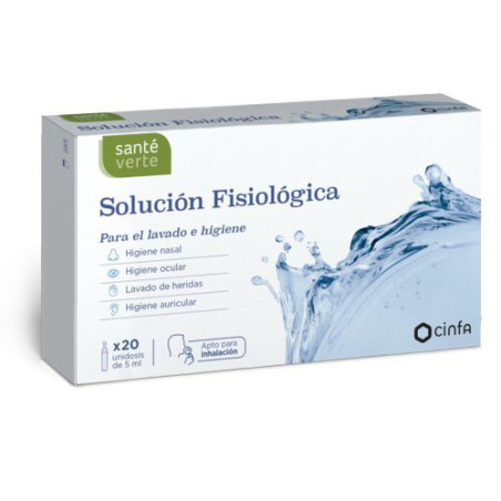 Sante Verte Solucion Fisiologica 20 Unidosis
