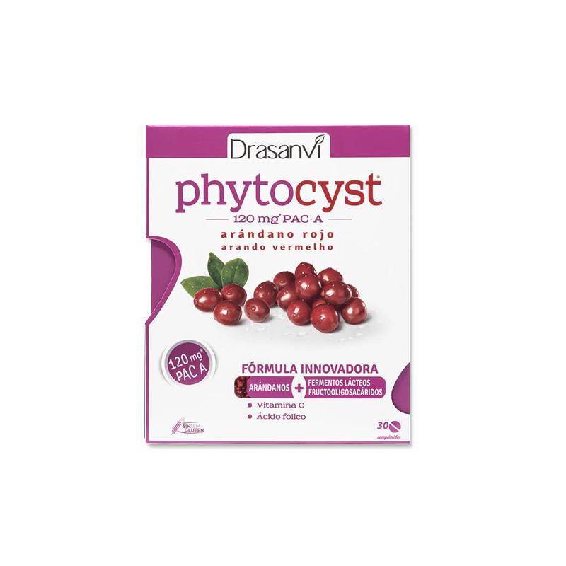 Drasanvi Phytocyst 120mg PAC-A Arandano Rojo 30 Comp