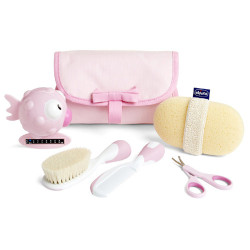 Chicco Set Higiene Bebe Rosa 5 Productos