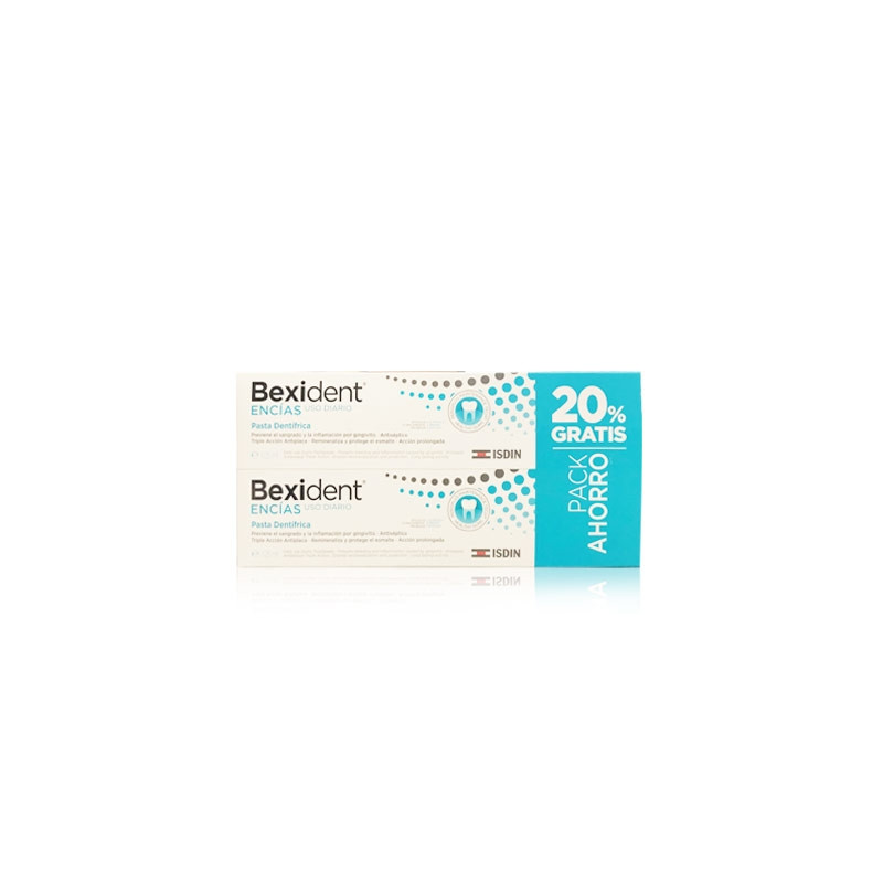 Bexident Encias Pasta Dental Triclosan 2x125ml