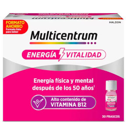 Multicentrum Energia y Vitalidad 50+ 30 Frascos