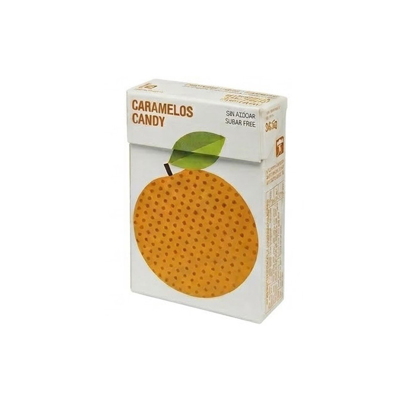 Interapothek Caramelos Sin Azucar Mandarina Cajita 36,5g