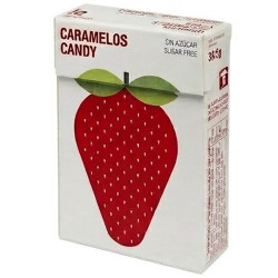 Interapothek Caramelos Sin Azucar Fresa Cajita 36,5g