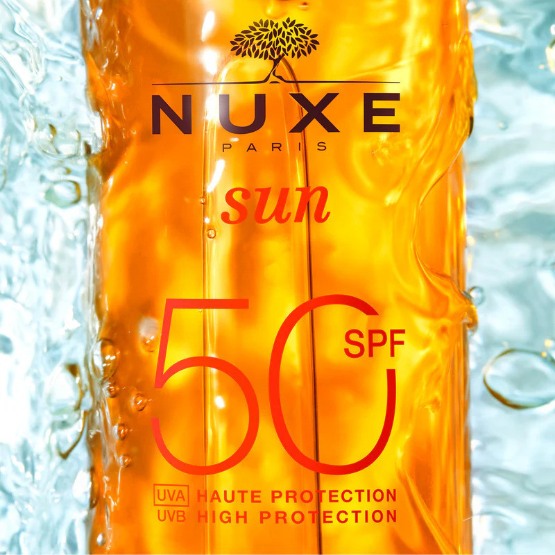 Nuxe Sun Aceite Bronceador Spf50 Spray 150ml