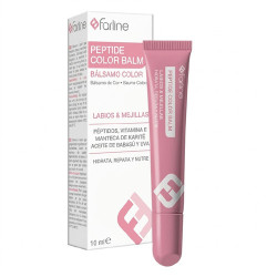 Farline Peptide Color Balm Labios Mejillas Rose 10ml