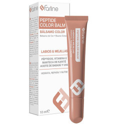 Farline Peptide Color Balm Labios Mejillas Nude 10ml