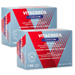 Vitacrecil Complex Fe Anticaida Duplo 2x90Caps