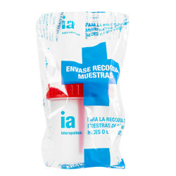 Interapothek Envase Recogida Muestras 100ml - Farmacia en Casa Online