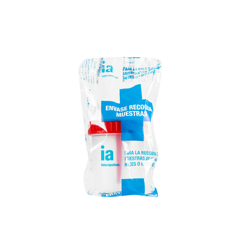 Interapothek Envase Recogida Muestras 100ml - Farmacia en Casa Online